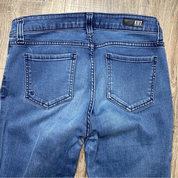 Kut from the Kloth Connie ankle skinny jeans, sz 6 - Picture 8 of 13